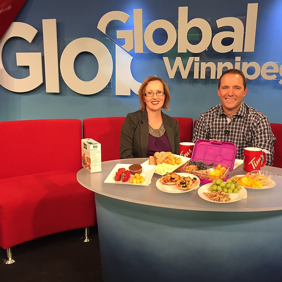 Susan Watson, Registered Dietitian on Global TV Winnipeg