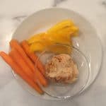 Carrots, peppers and Hummus by Winnipeg dietitian, Susan Watson