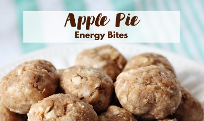 Apple Pie Energy Bites