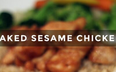Baked Sesame Chicken