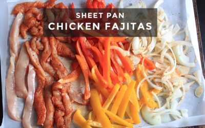 Sheet Pan Chicken Fajitas