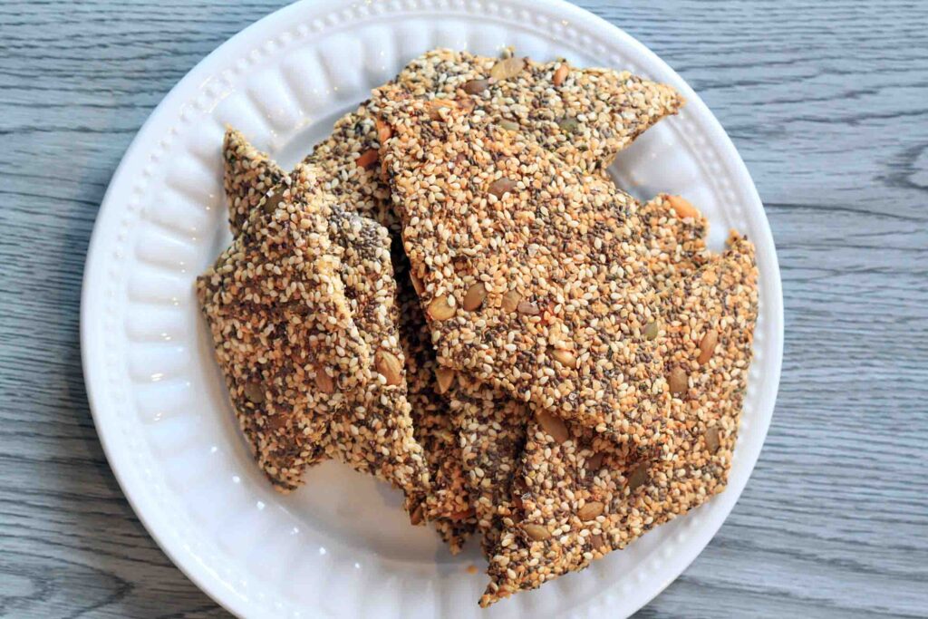 Seed Crackers, Homemade Crackers, Super Seed, Winnipeg Dietitians