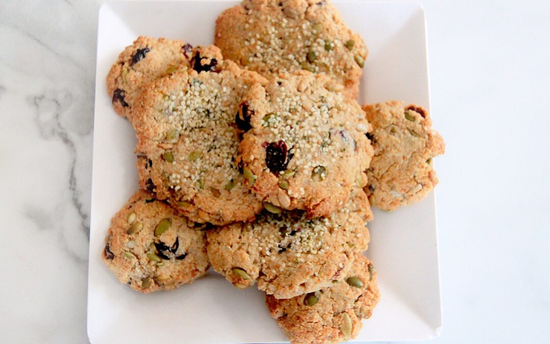 Low Carb Breakfast Muesli Cookies