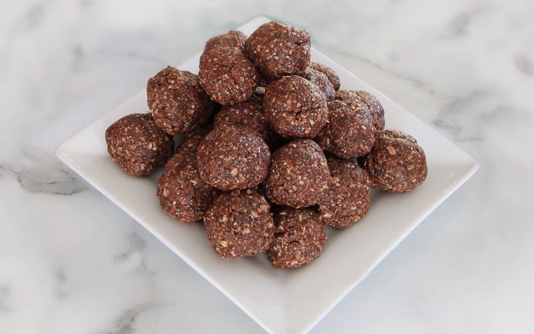 Chocolate Oat Energy Bites