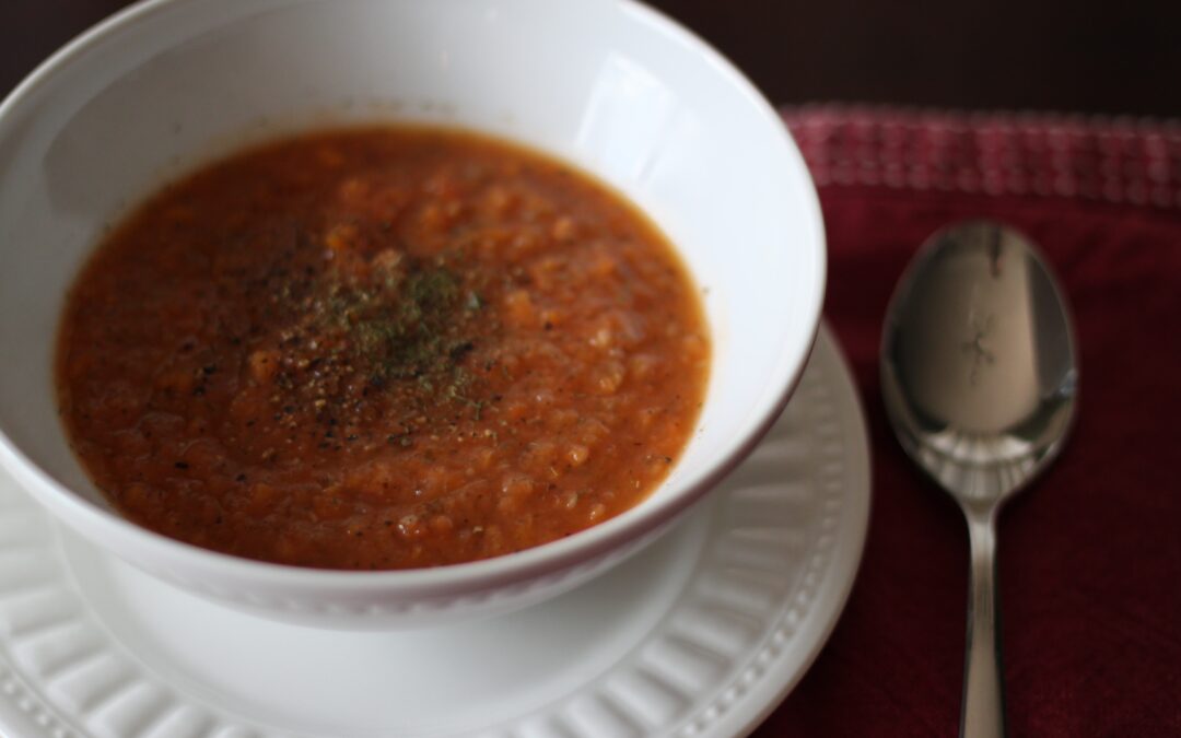 Refreshing Carrot and Dill Soup