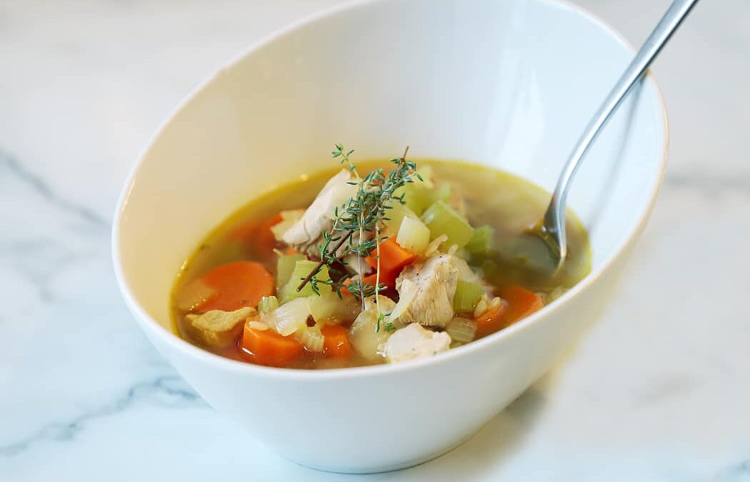 One-Pot Chicken and Rice Soup
