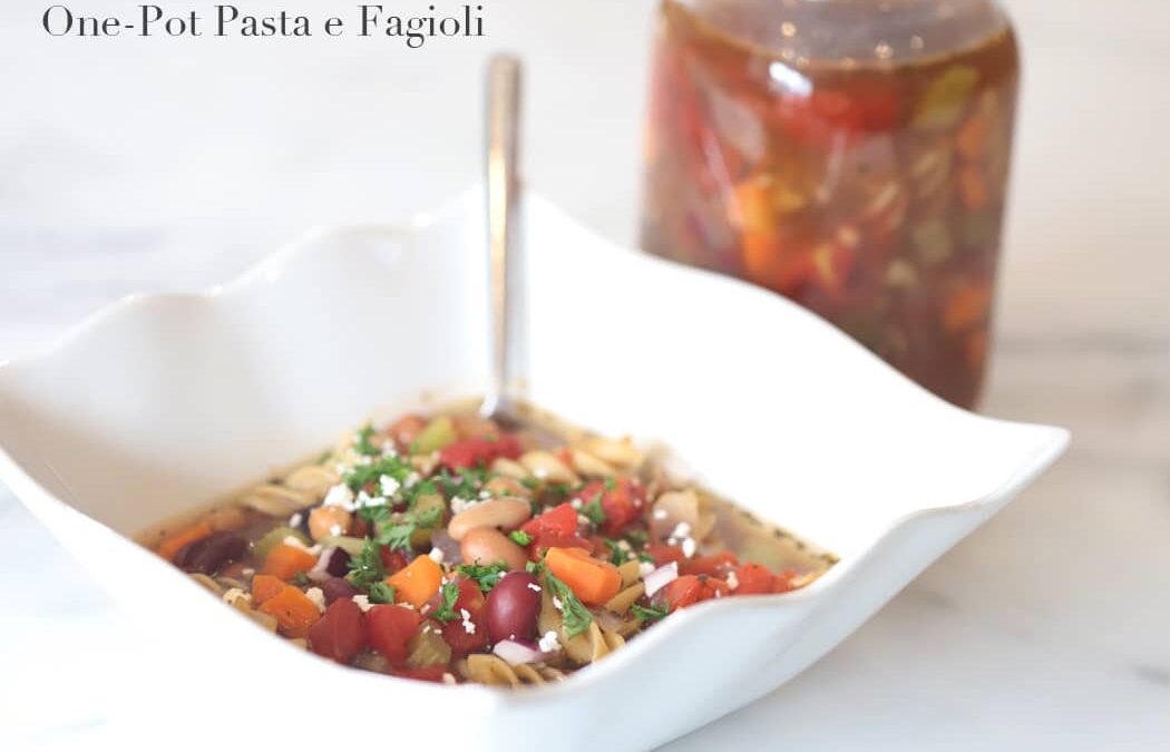 One Pot Pasta e Fagioli