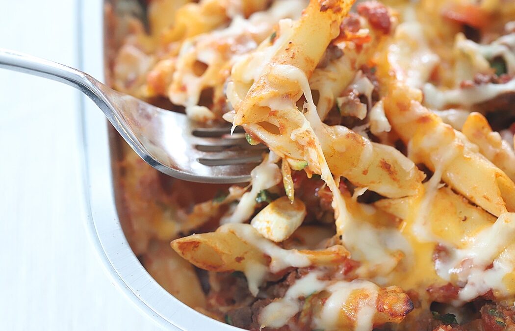 Cheesy Penne Pasta Bake