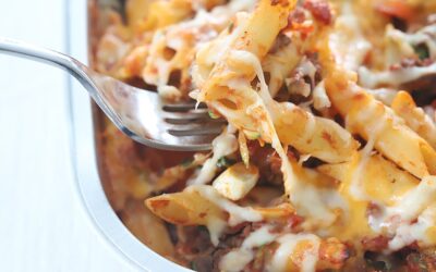 Cheesy Penne Pasta Bake