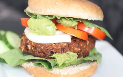 The ultimate grillable plant-based veggie burger