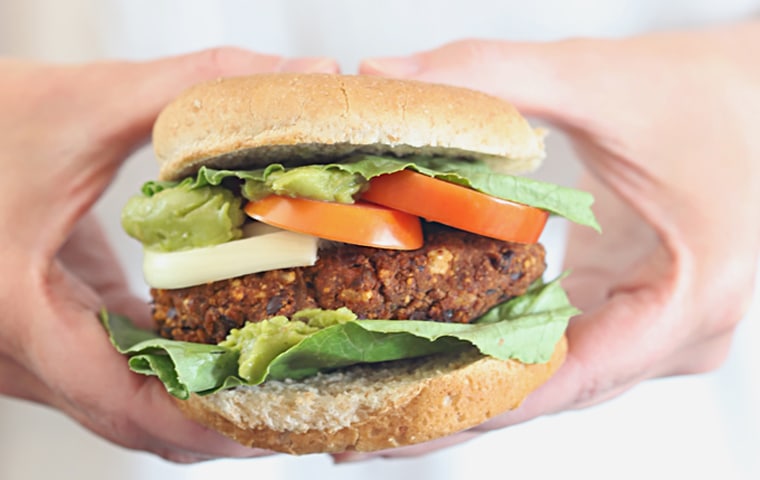 plant-based veggie burger recipe