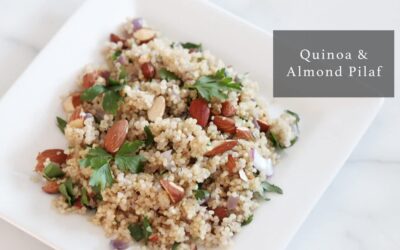 Quinoa & Almond Pilaf