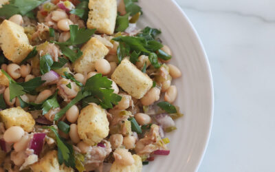 Tuna and White Bean Panzanella