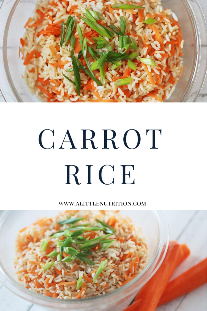 Carrot Rice Recipe