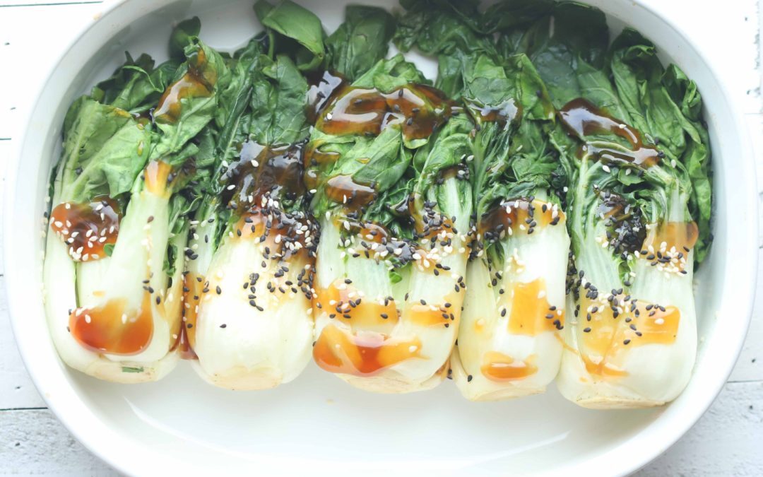 Sweet and Sour Bok Choy