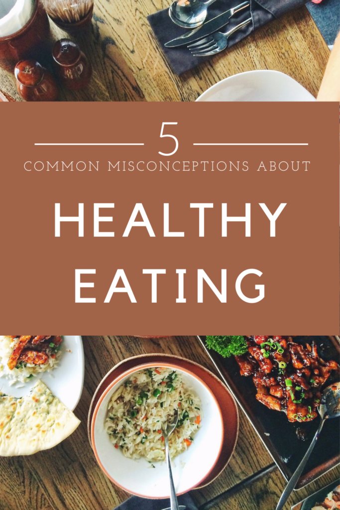 Healthy eating misconceptions