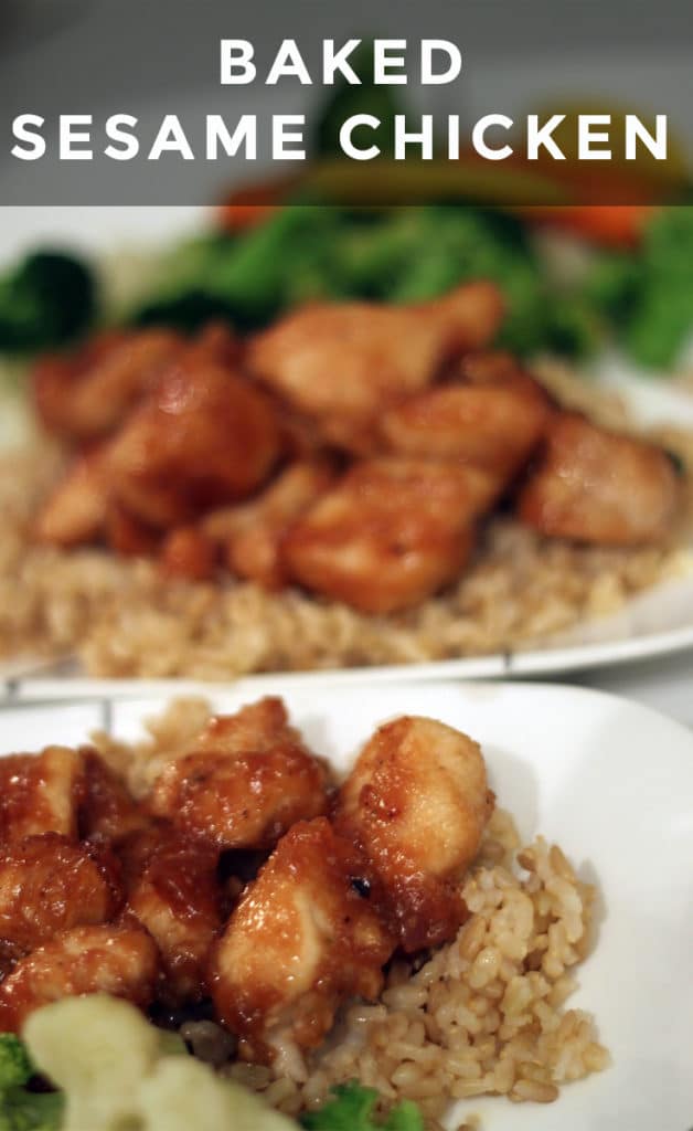 Baked Sesame Chicken