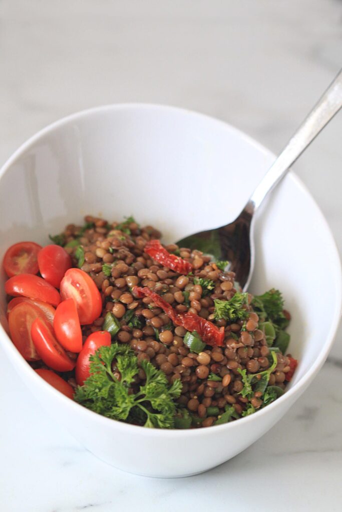 Marinated Lentils