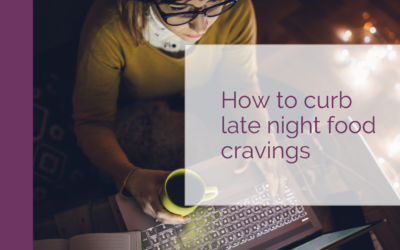 How to curb late night food cravings