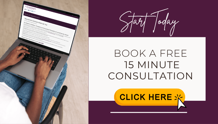 15 minute free consultation with a dietitian or therapist
